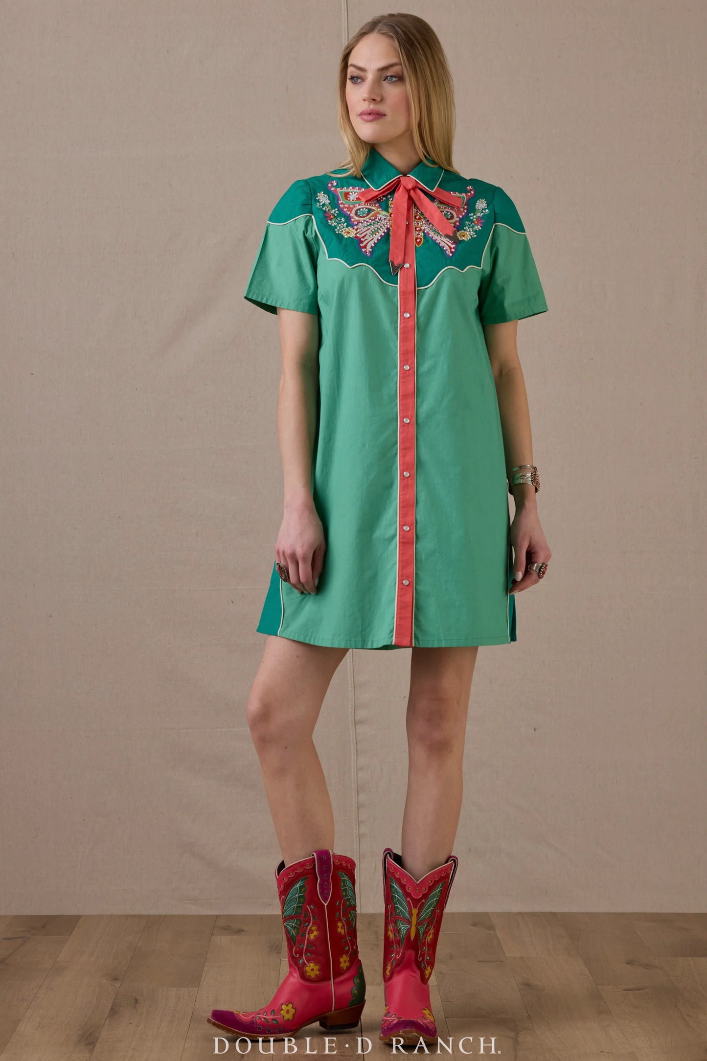 Just Wing It Dress by Double D Ranch at Bourbon Cowgirl