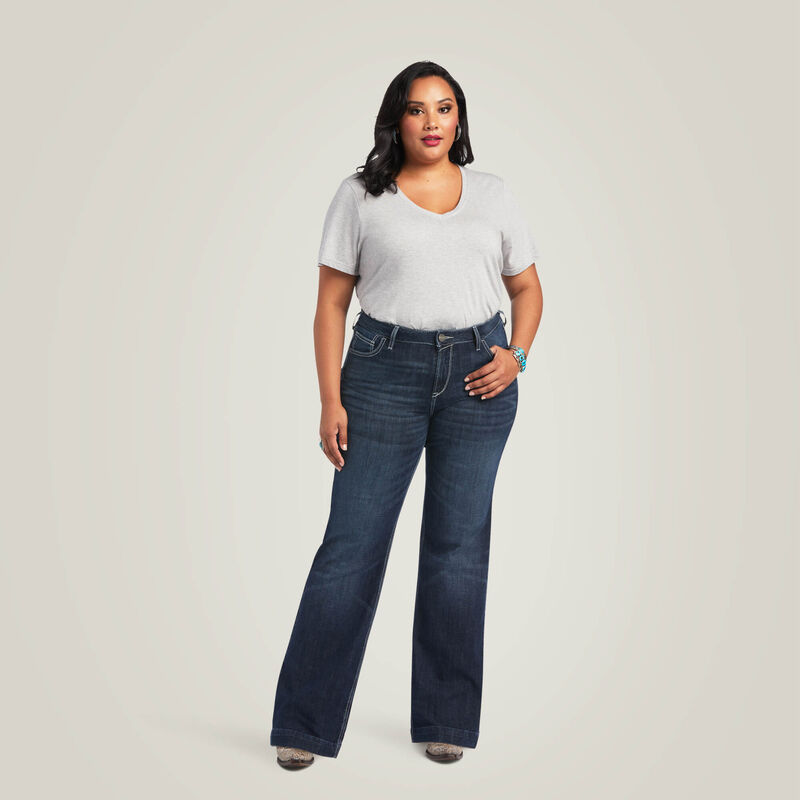 Ariat Trouser Perfect Rise Aisha Wide Leg Jeans Missouri