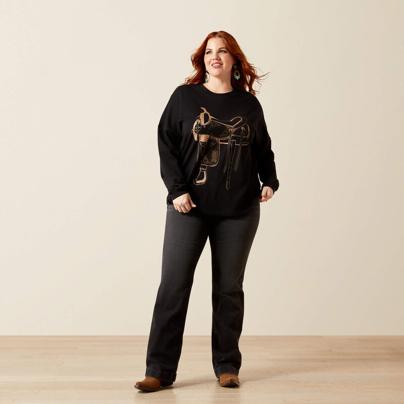 Ariat Canvas Oversized T-Shirt for Women