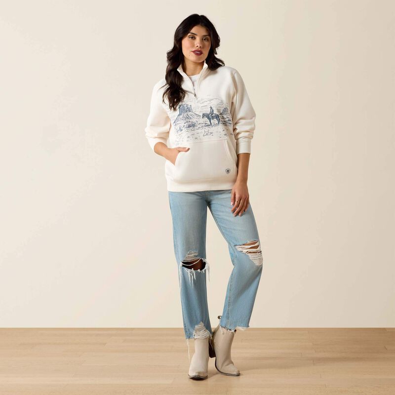 Ariat Traveler 1/2 Zip Sweatshirt for Women