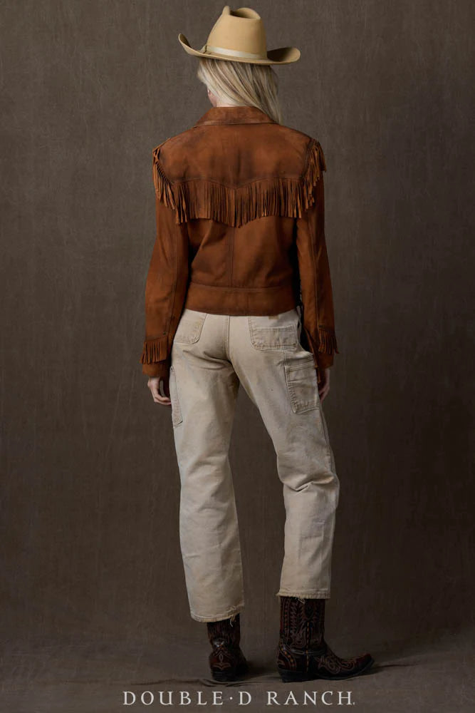 Crude Oil Suede Jacket by Double D Ranch