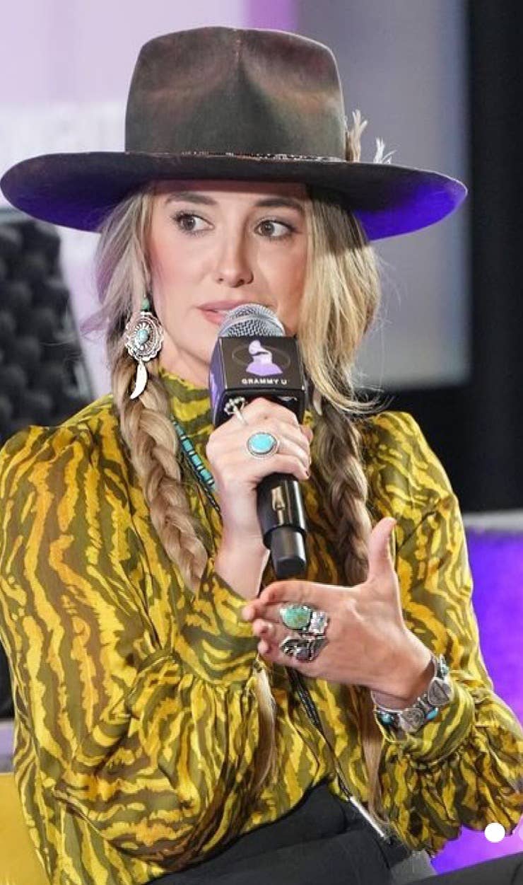 Concho +Coyote Teeth Earrings Lainey Wilson