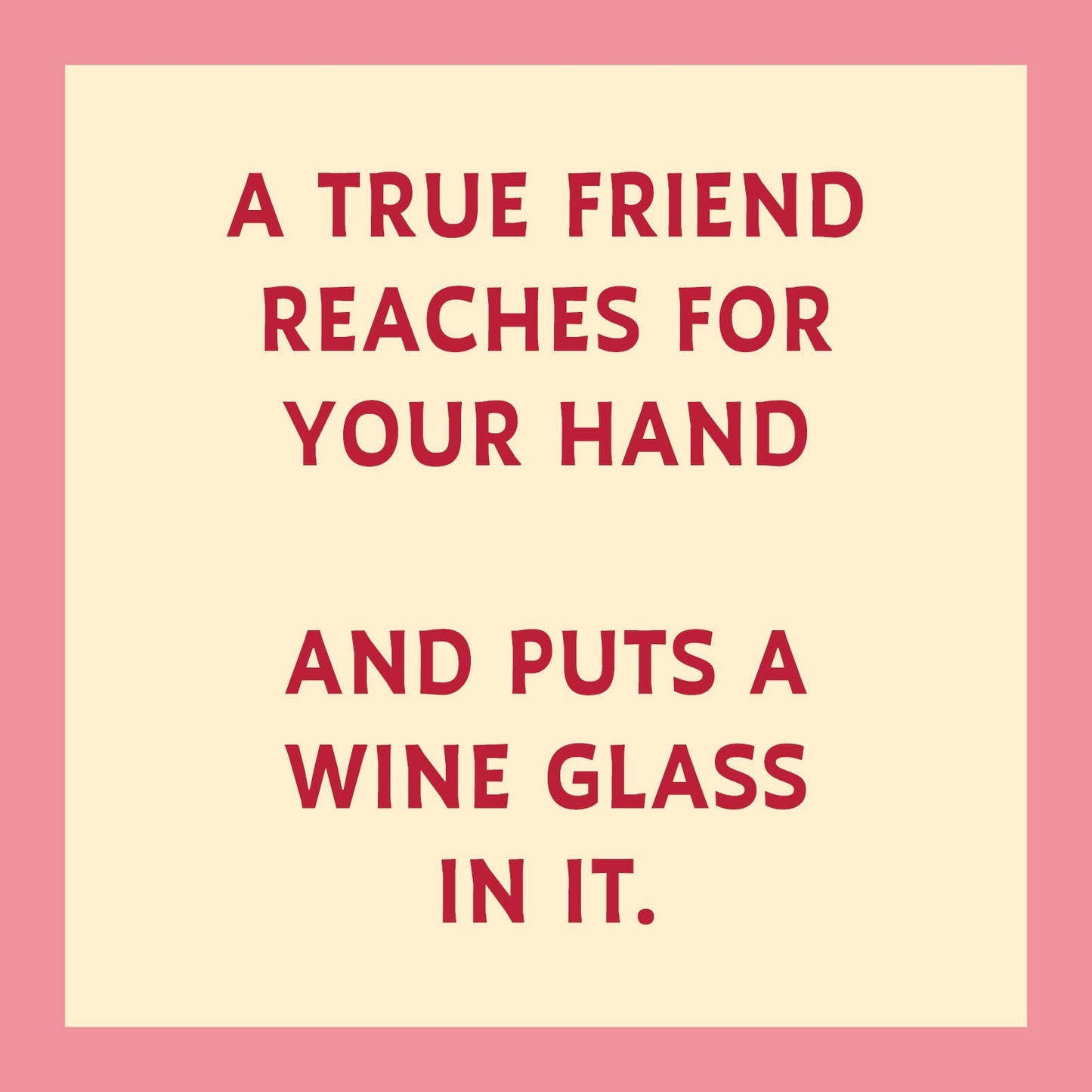 CARD Put A Wine Glass | Funny Gift | Kitsch Greeting Cards