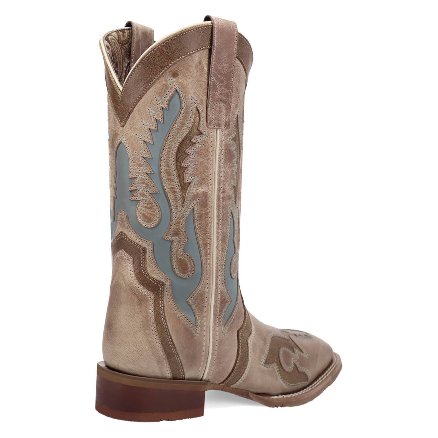 Ardena Square Toe Leather Boot by Laredo