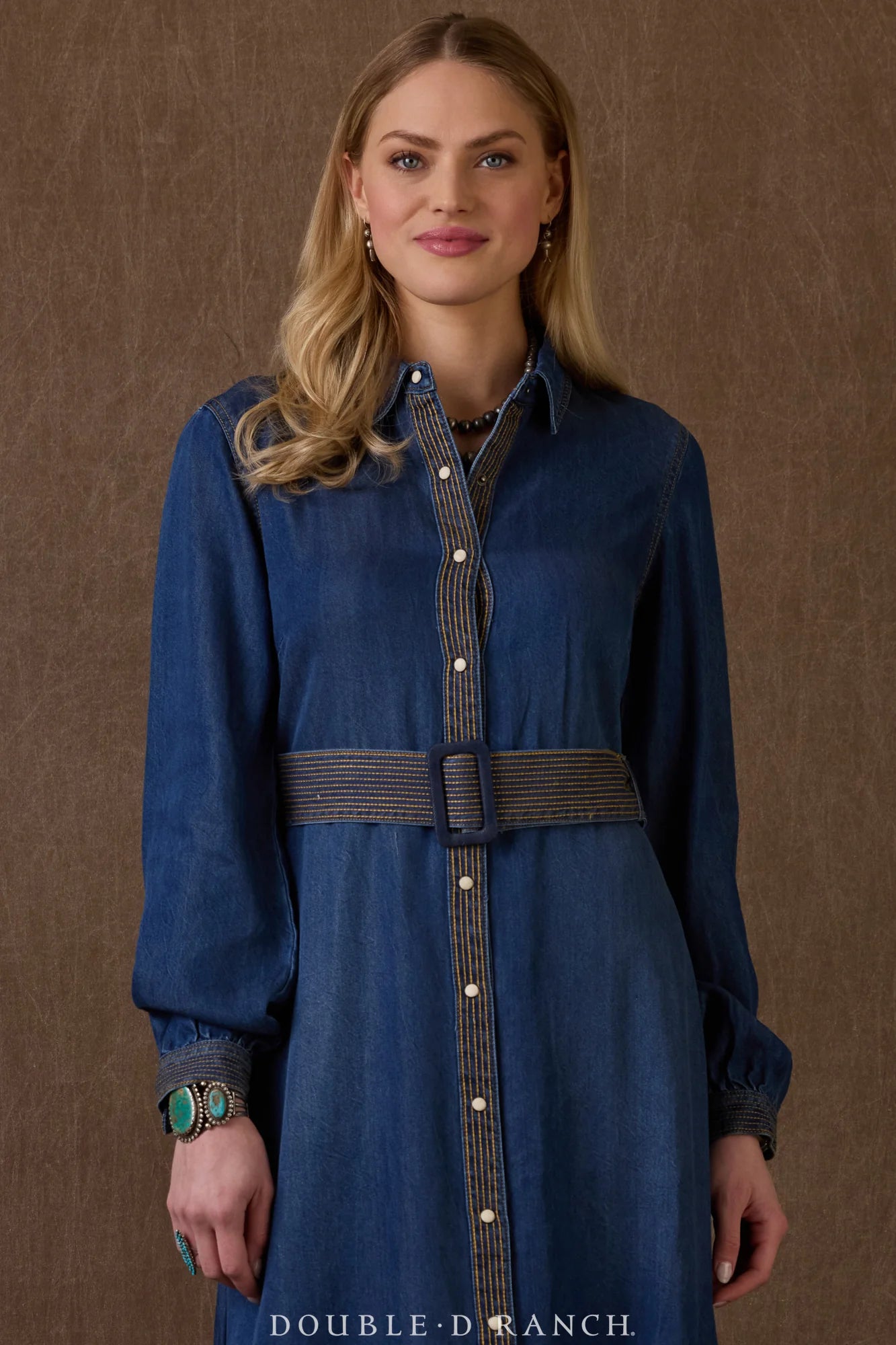 Remuda Long Denim Dress, 28