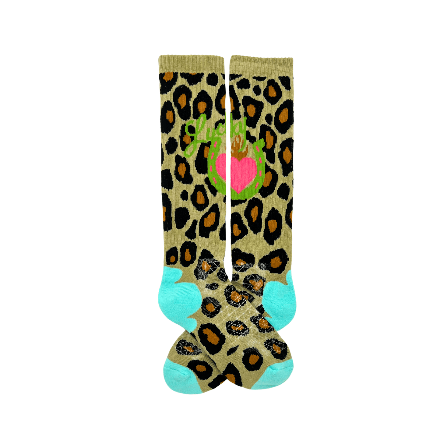 Leopard print socks with heart design (31_b5d64af4)