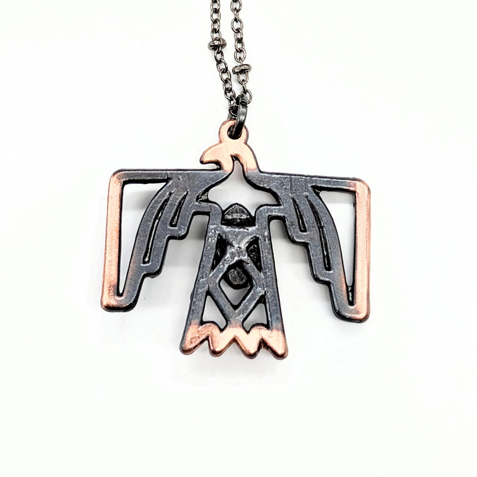 Thunderbird pendant necklace, 356d84aabd2165ad