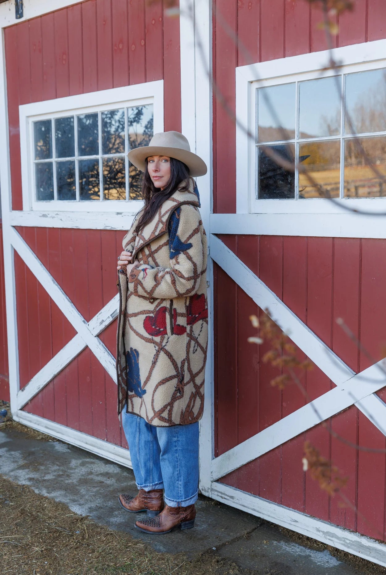 Hathaway Coat in Khaki by Tasha Polizzi