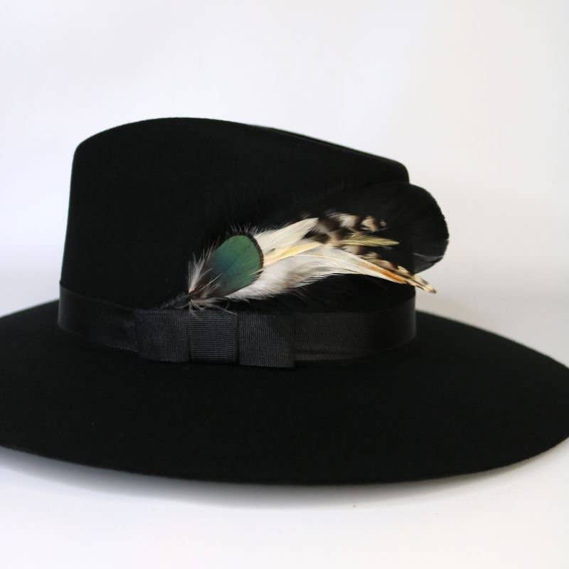Feather Hat Accent - Kaweah - Western Hat Accessories