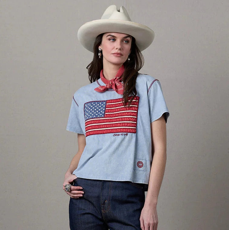 Voices of Liberty Top in Mountain Spring by Double D Ranch