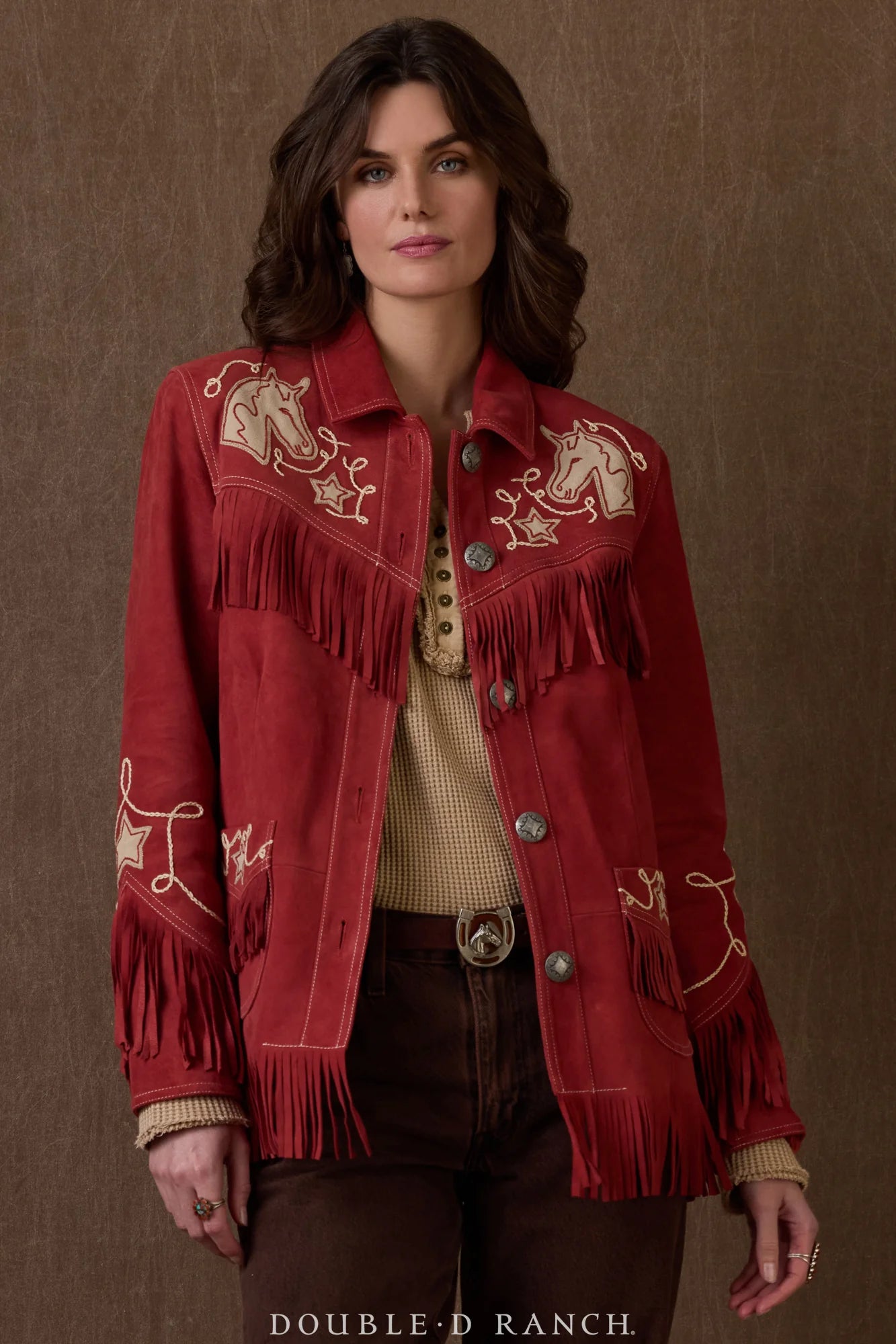 Jimmy Jack Jacket by Double D Ranch - Mahogany