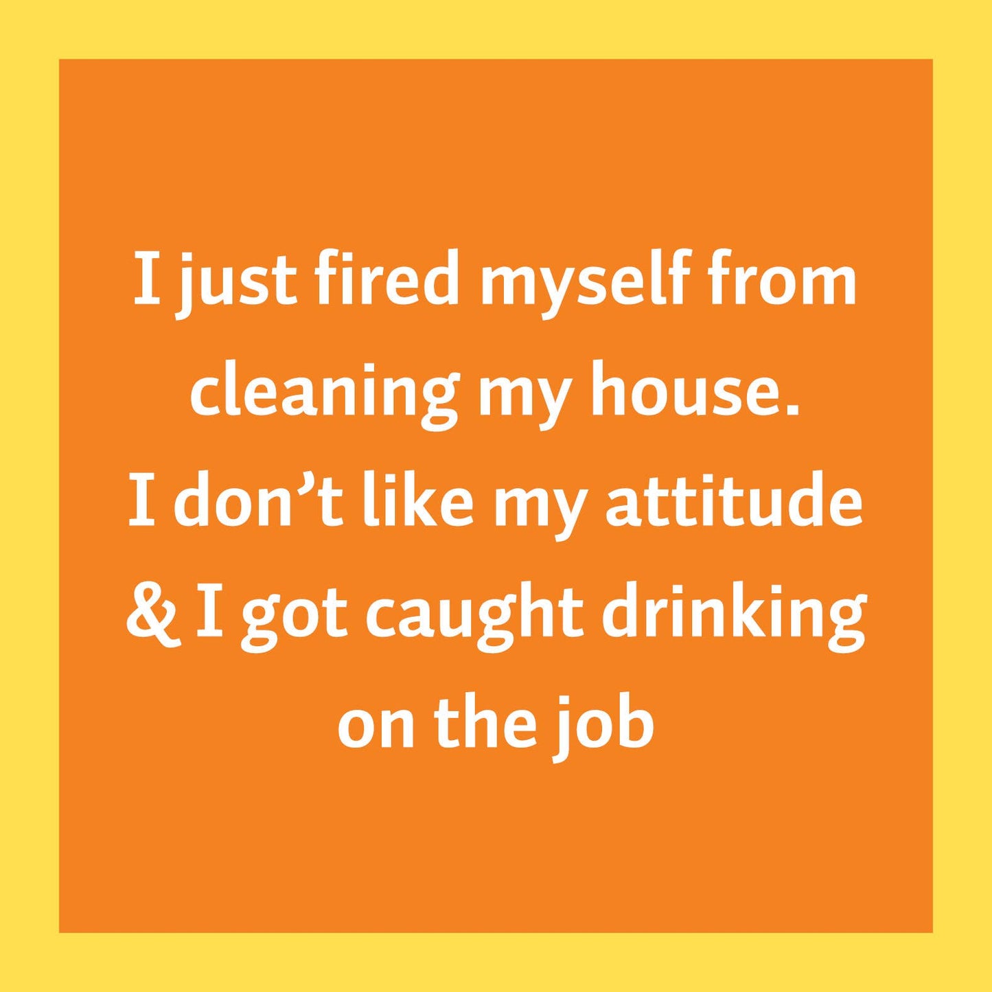 CARD Fired | Funny Party Gift | Kitsch Greeting Cards