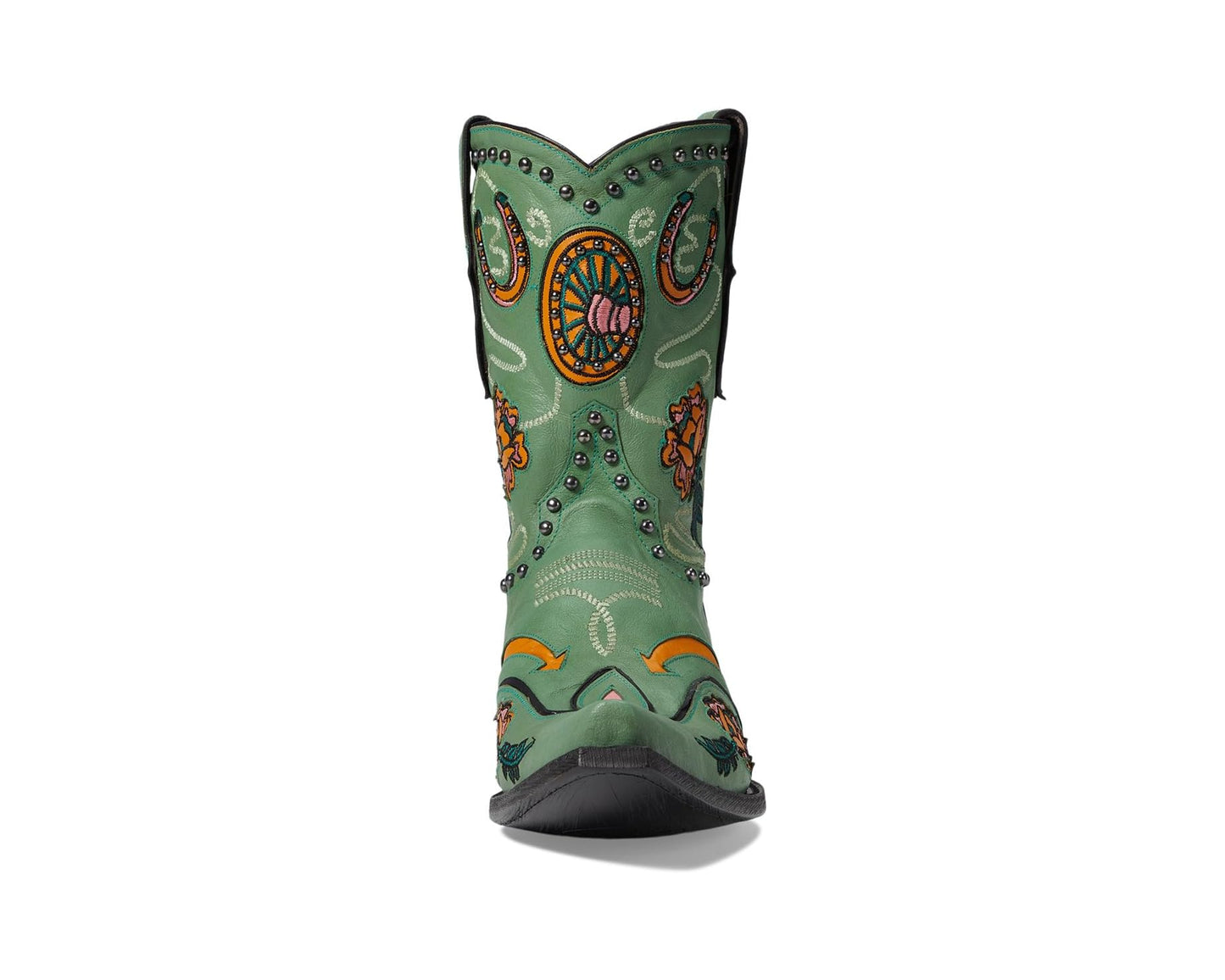 Wagon Wheels Turquoise- Old Gringo Cowboy Boots at Bourbon Cowgirl