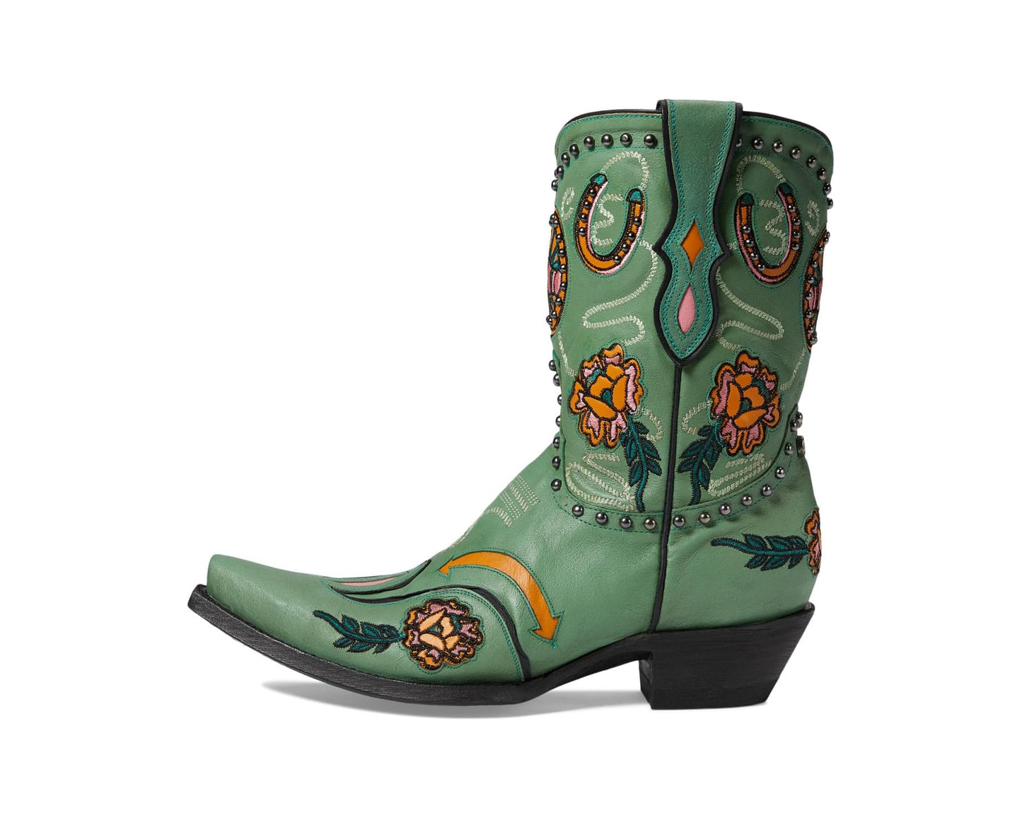 Wagon Wheels Turquoise- Old Gringo Cowboy Boots at Bourbon Cowgirl
