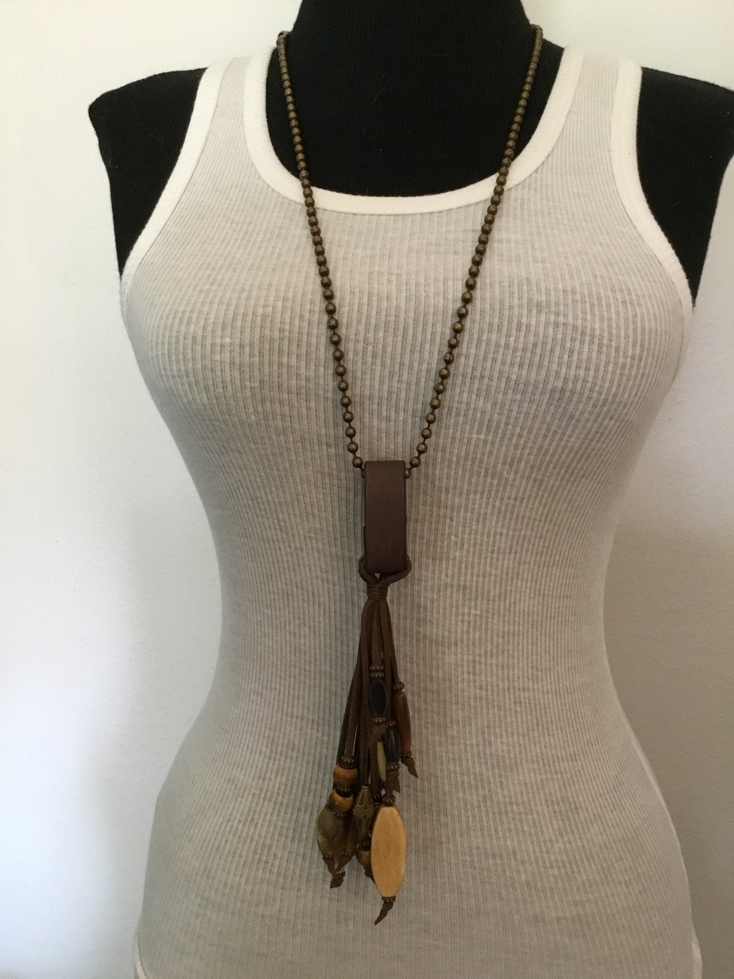 Leather Keeper Tassel- Amy Kaplan for Bourbon Cowgirl