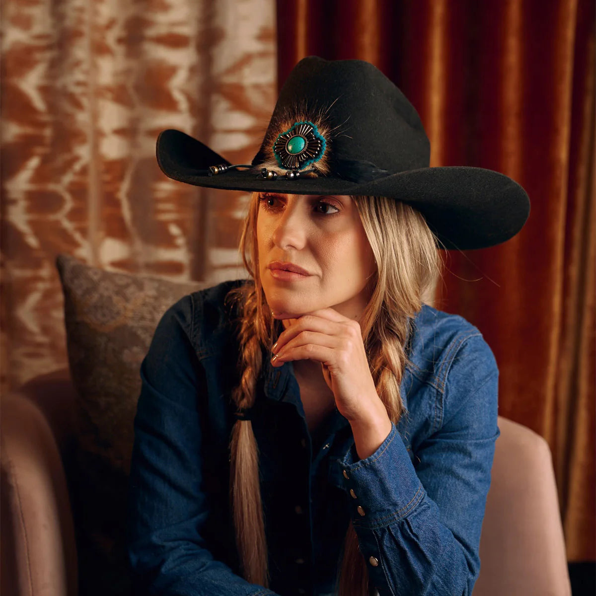 CHARLIE 1 Horse Women s Lainey Wilson Country with A Flare Felt Hat