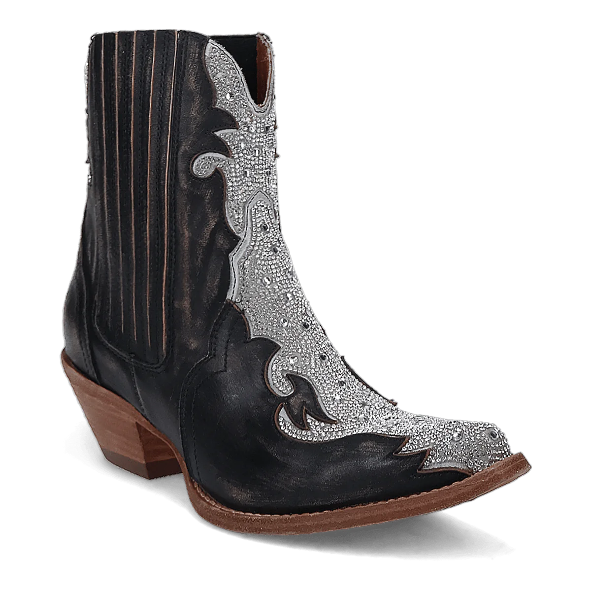 Crystal Ankle Bootie Cowboy Boot by Dan Post