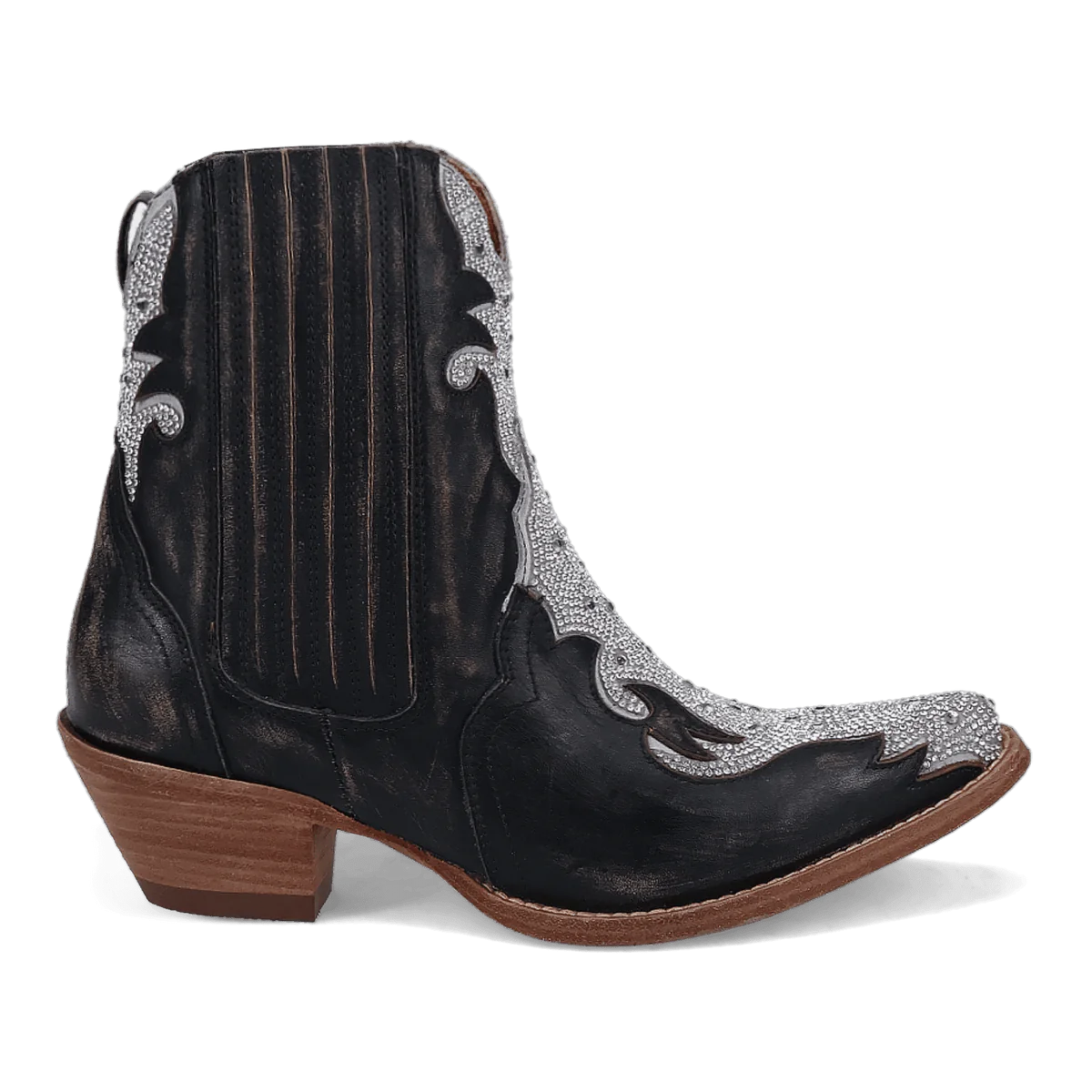 Crystal Ankle Bootie Cowboy Boot by Dan Post