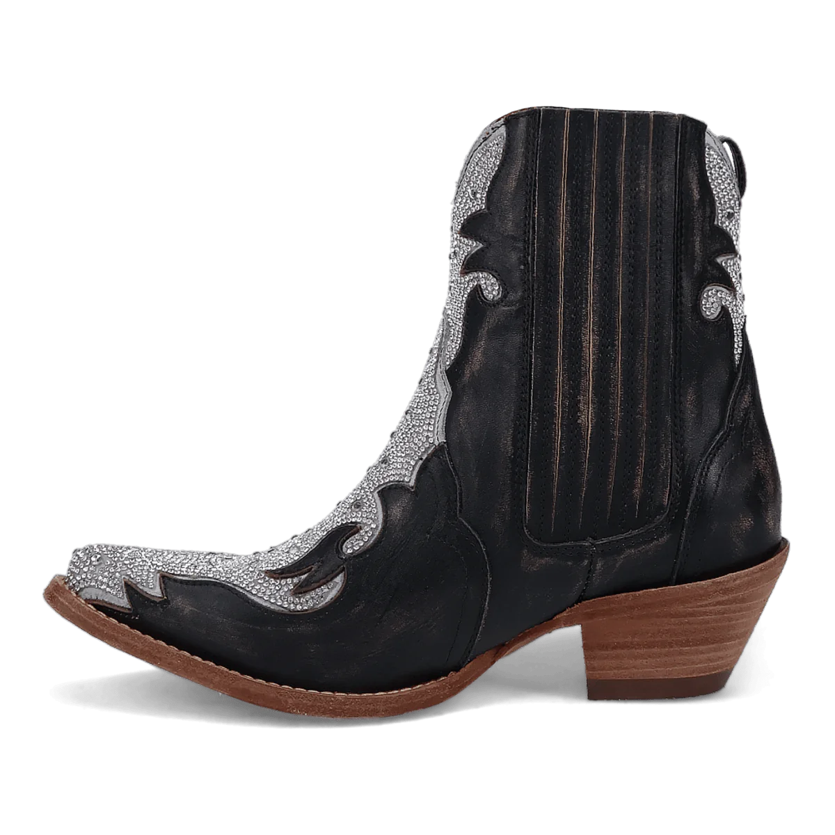 Crystal Ankle Bootie Cowboy Boot by Dan Post