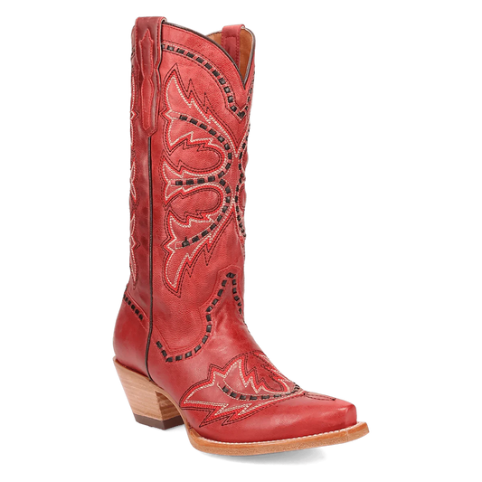 Red cowboy boot DP7021_1