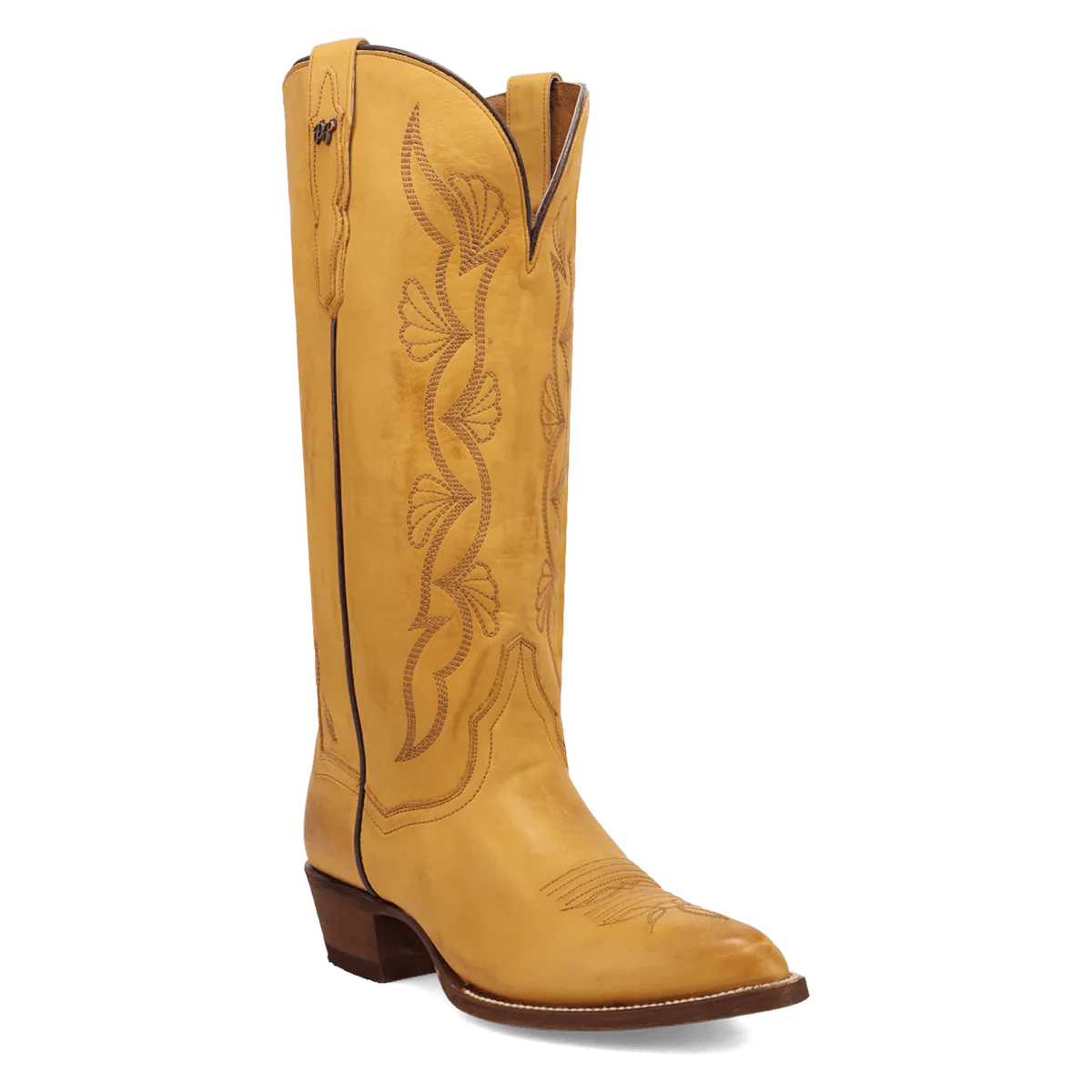Sunrise Canyon Mustard Yellow Women's Cowboy Boot by Dan Post