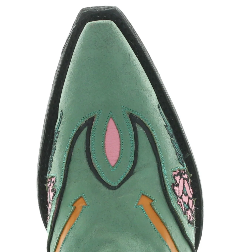 Wagon Wheels Turquoise- Old Gringo Cowboy Boots at Bourbon Cowgirl