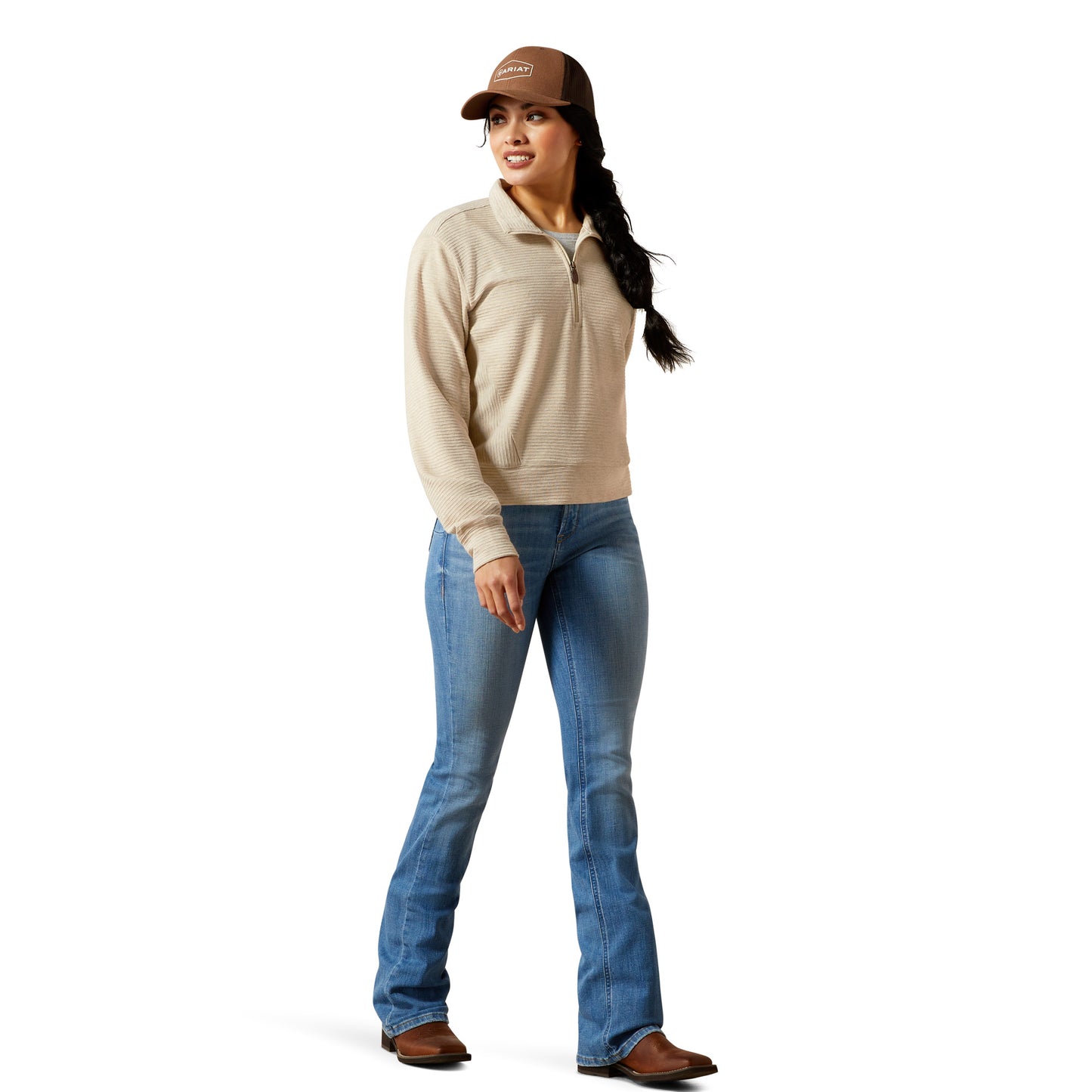 Ariat Women's West Fleece Pullover & Jeans