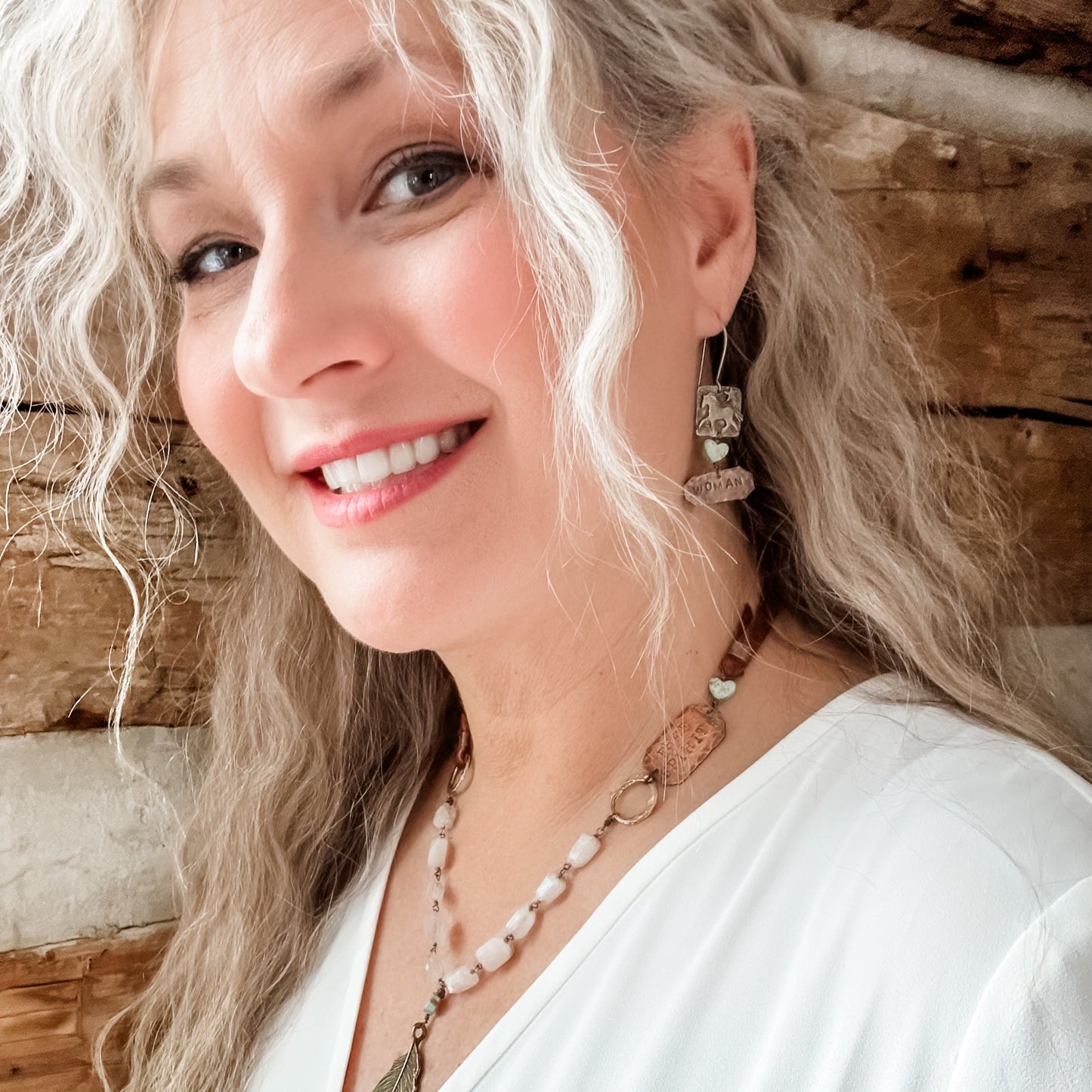 Spirited Woman Earrings- Exclusive Handmade Jewelry for Bourbon Cowgirl