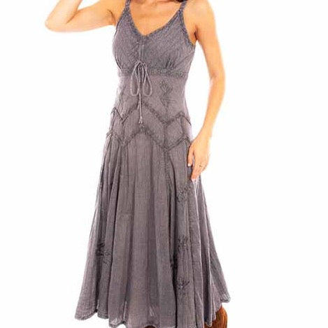 HC62-GRY Grey Maxi Dress Preview
