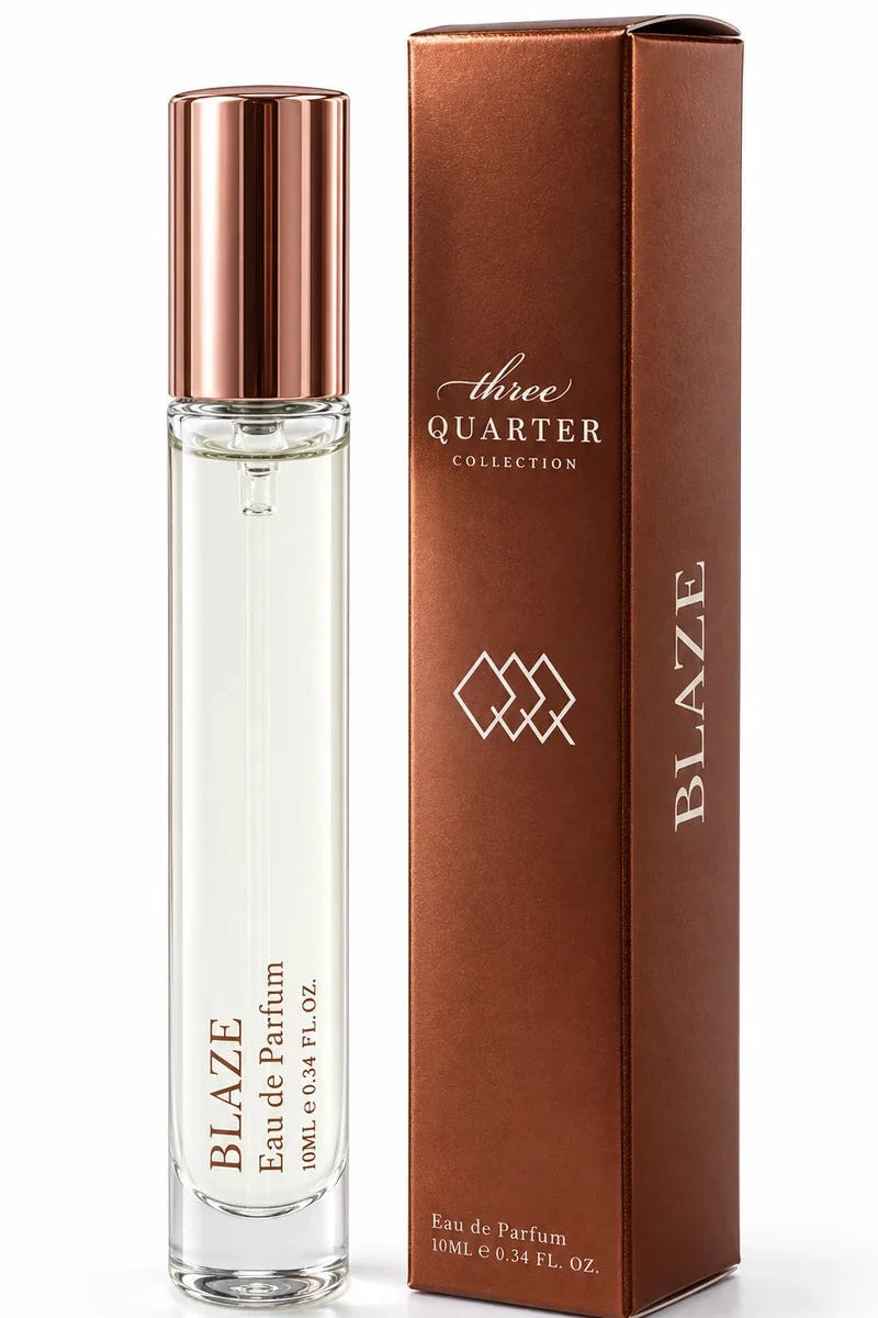 Blaze Eau de Parfum Travel Size by Three Quarter Collection