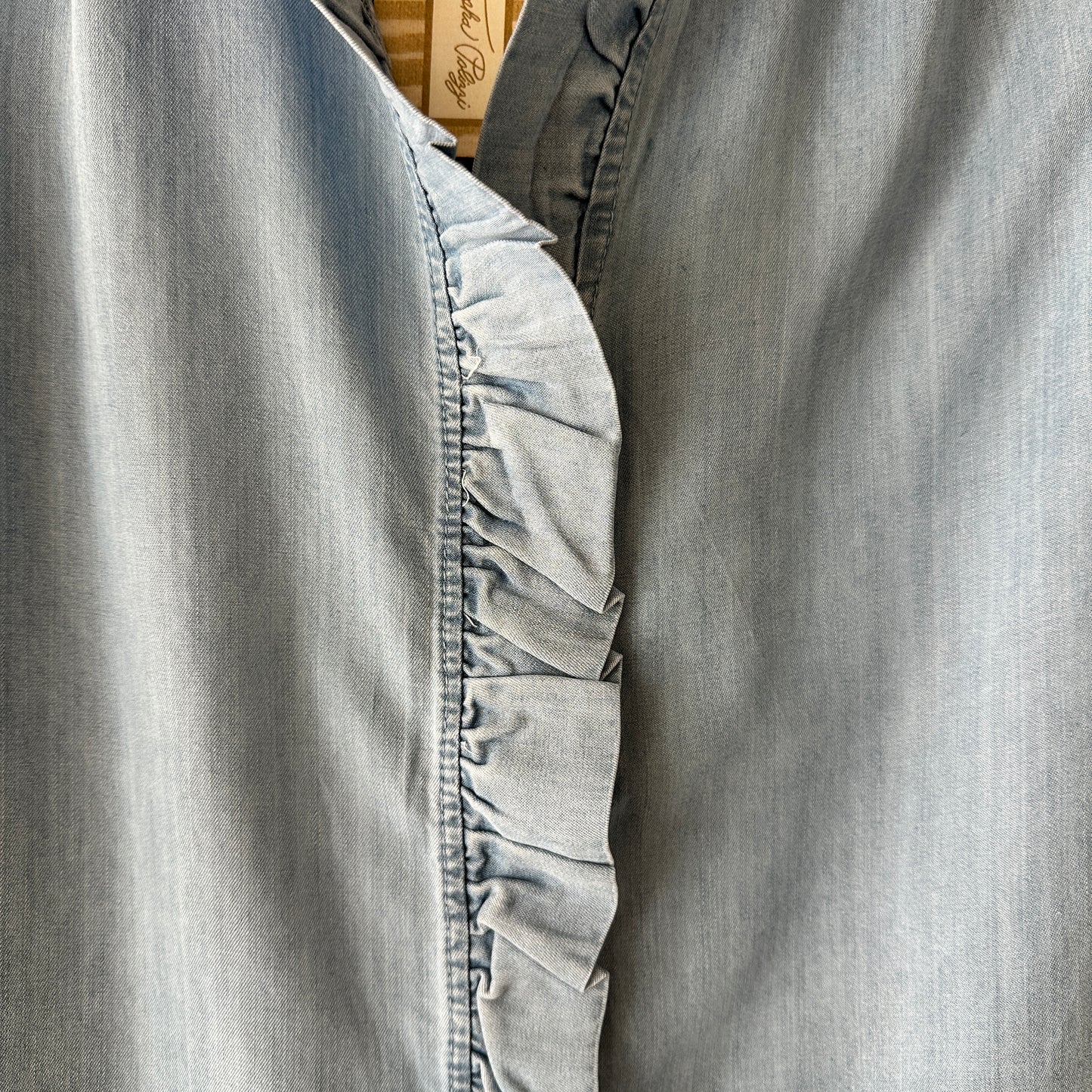 Blakely Tank Denim Blue Blouse Tasha Polizzi