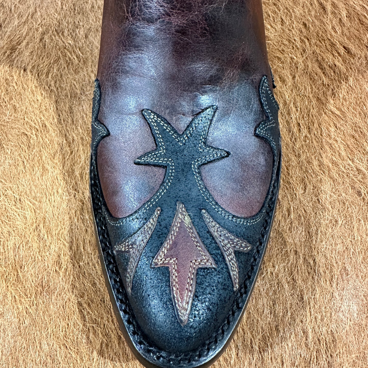Giant Brown and Black Bootie by Old Gringo Cowboy Boots at Bourbon Cowgirl