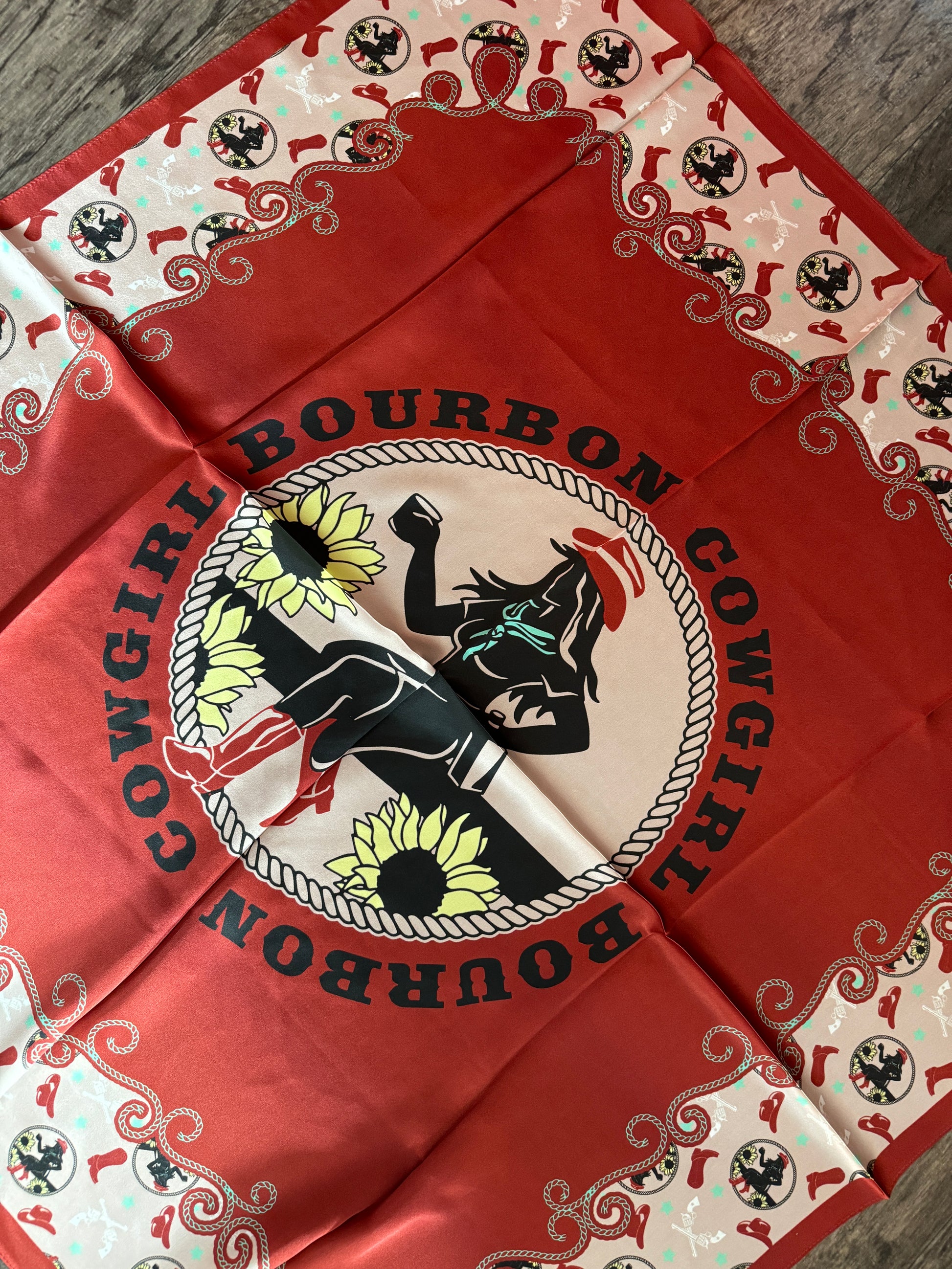 Cowgirl Bourbon bandana - IMG_2910