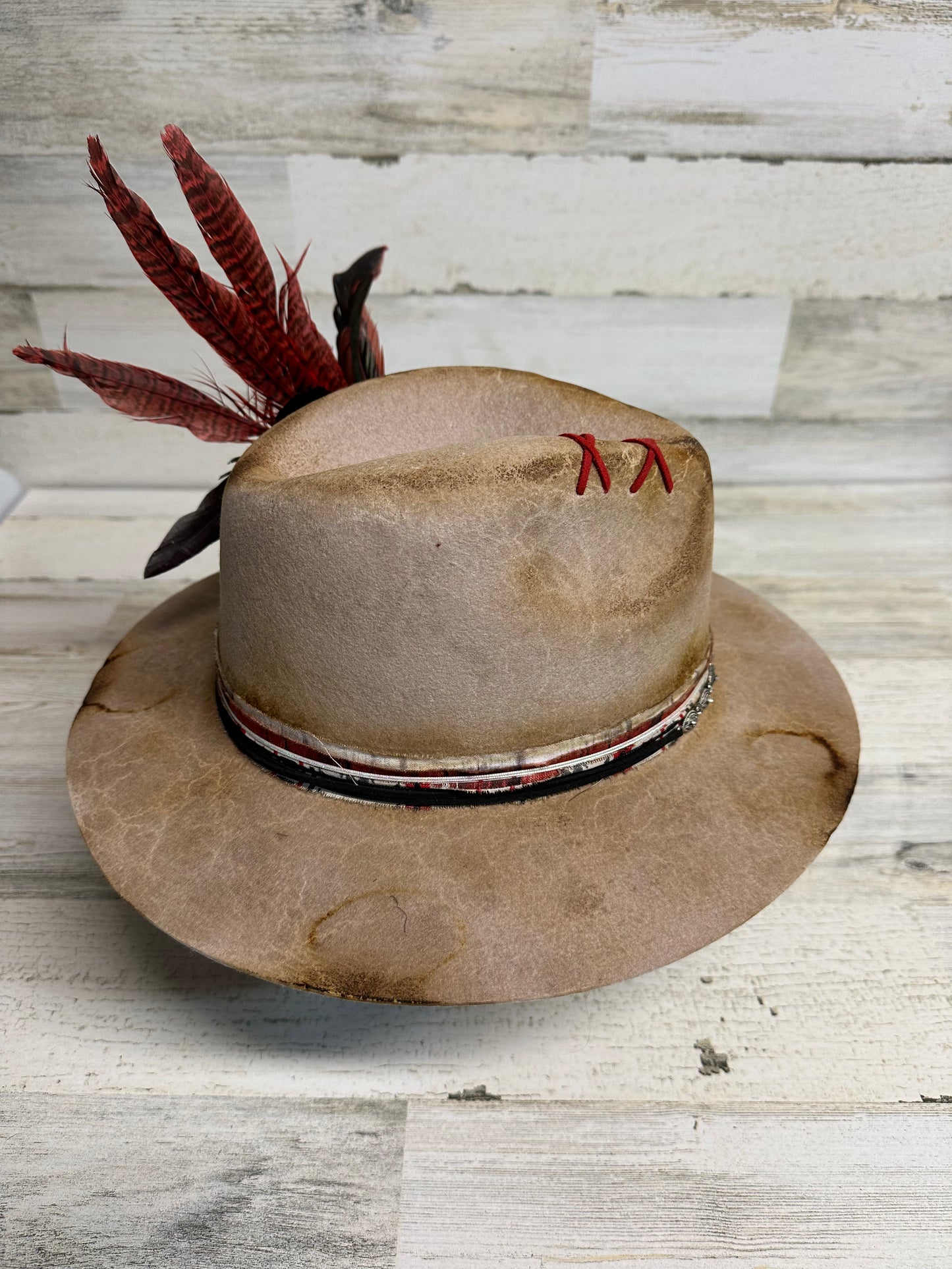 Southern & Slow Tan Custom Cowgirl Hat by Calamity Anne