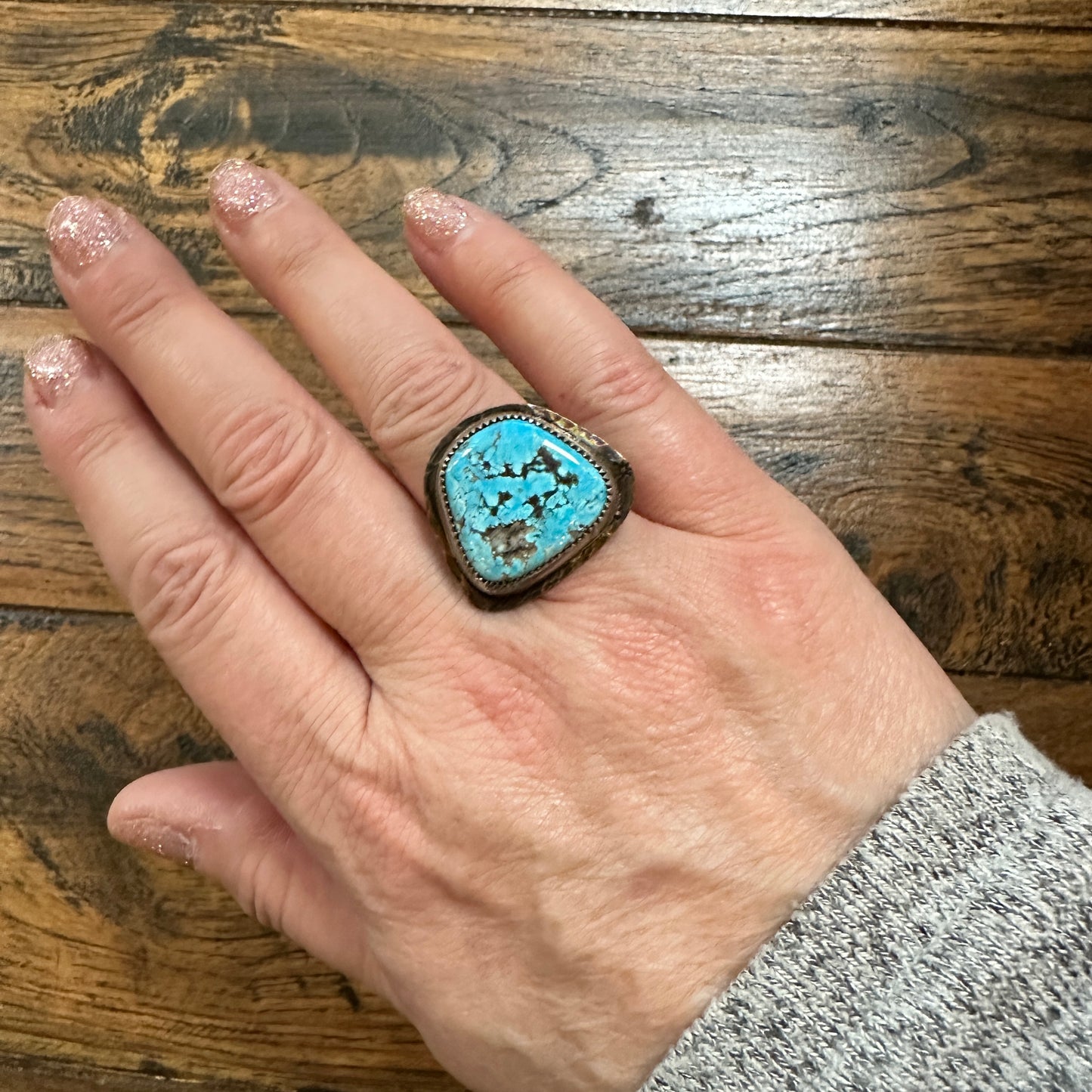 Turquoise Ring - Weathered Soul