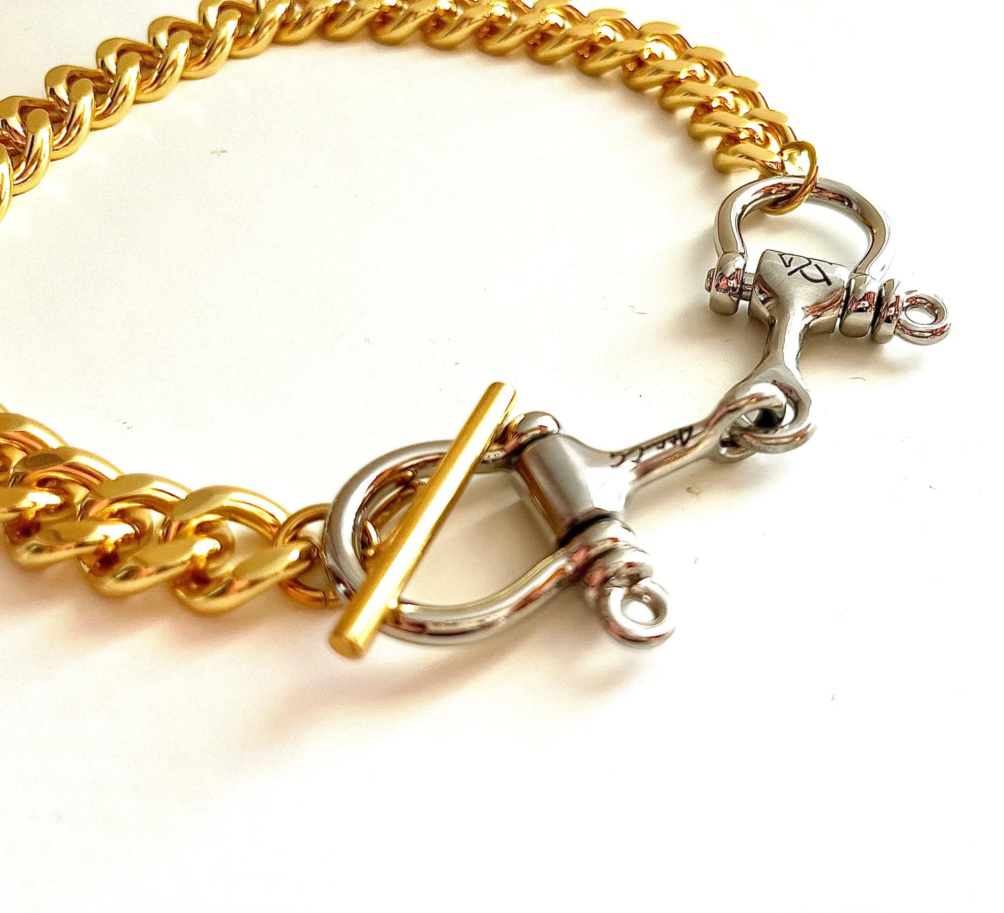 Dorada Bit Necklace Gold by AtelierCG