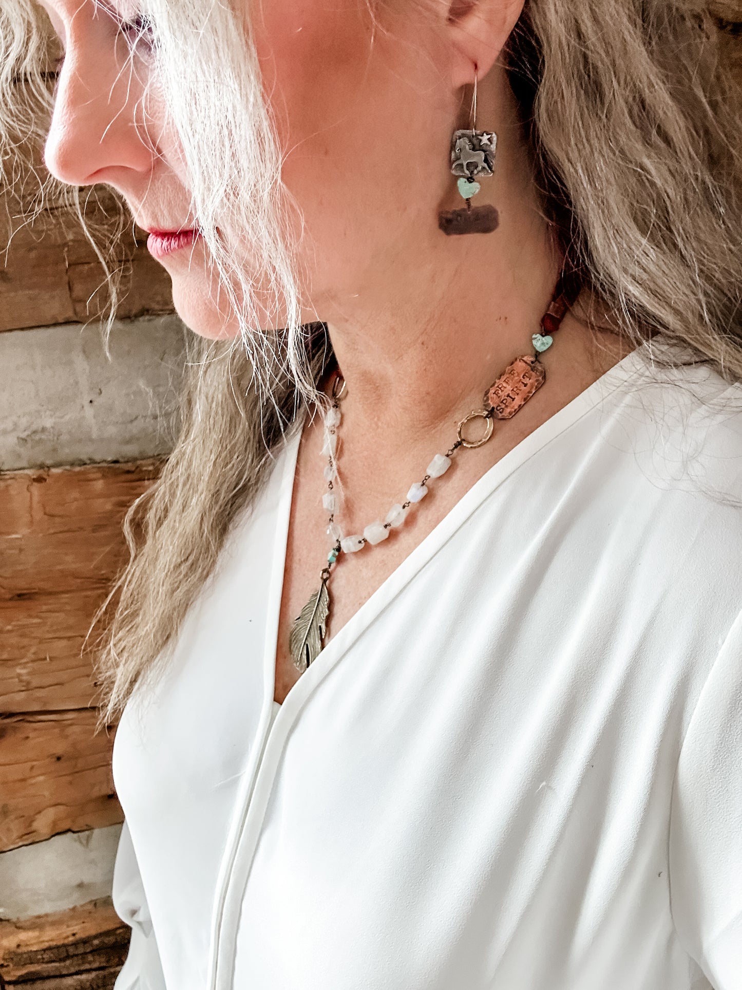 Bourbon Cowgirl Earrings- Exclusive Handmade Jewelry for Bourbon Cowgirl