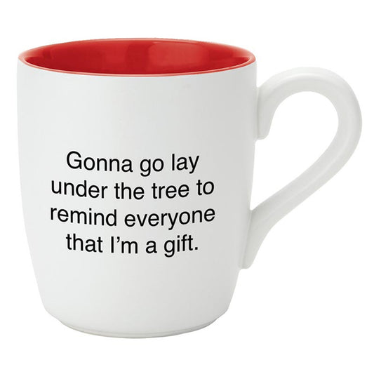 Funny mug I'm a gift J6950__98182