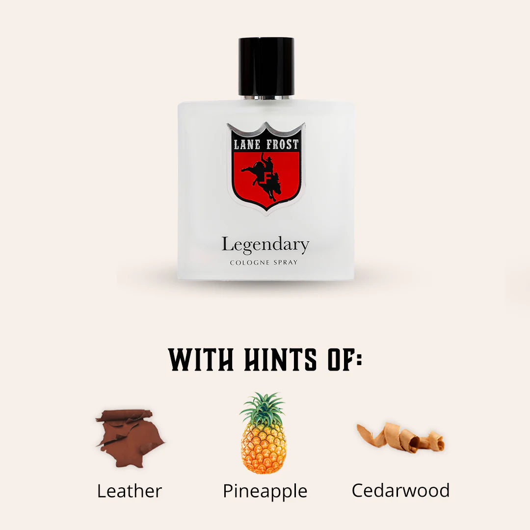 Lane Frost Legendary Frosted Cologne for Him | Bourbon Cowgirl