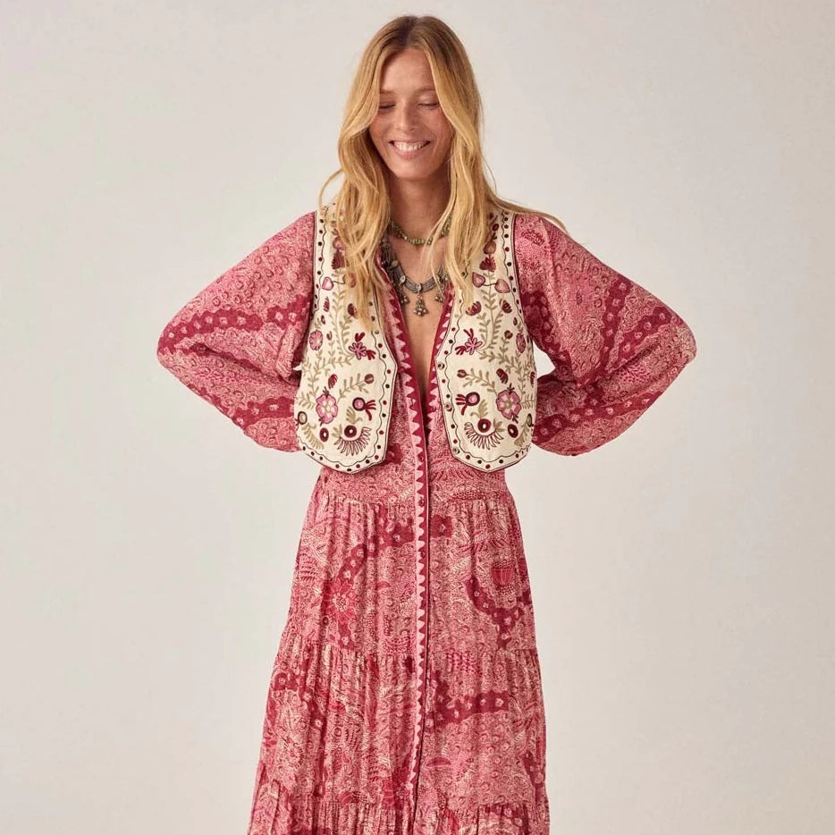 Tina Dress Red Java Maison Hotel