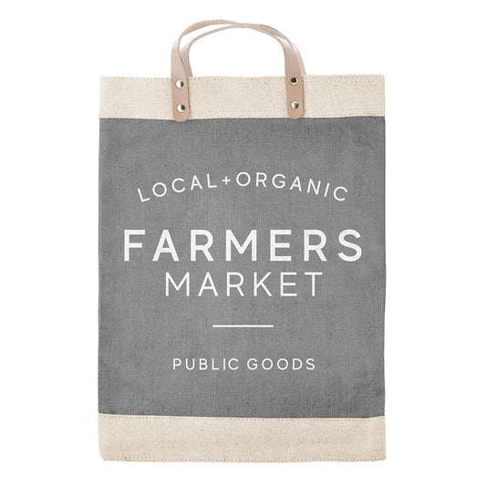 N0575 Farmers Market bag with Local & Organic text.