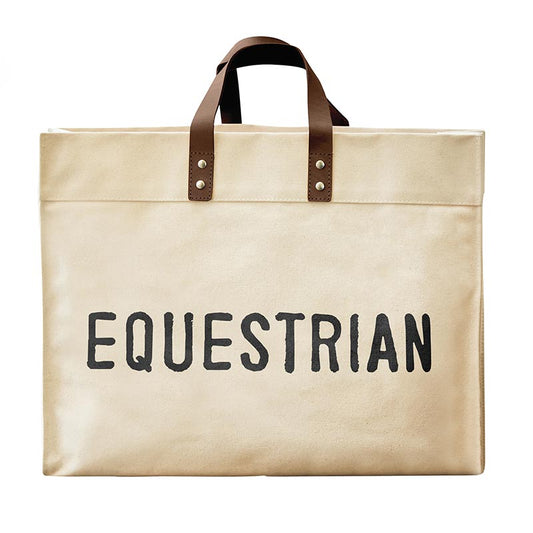 N6332 Equestrian Tote Bag