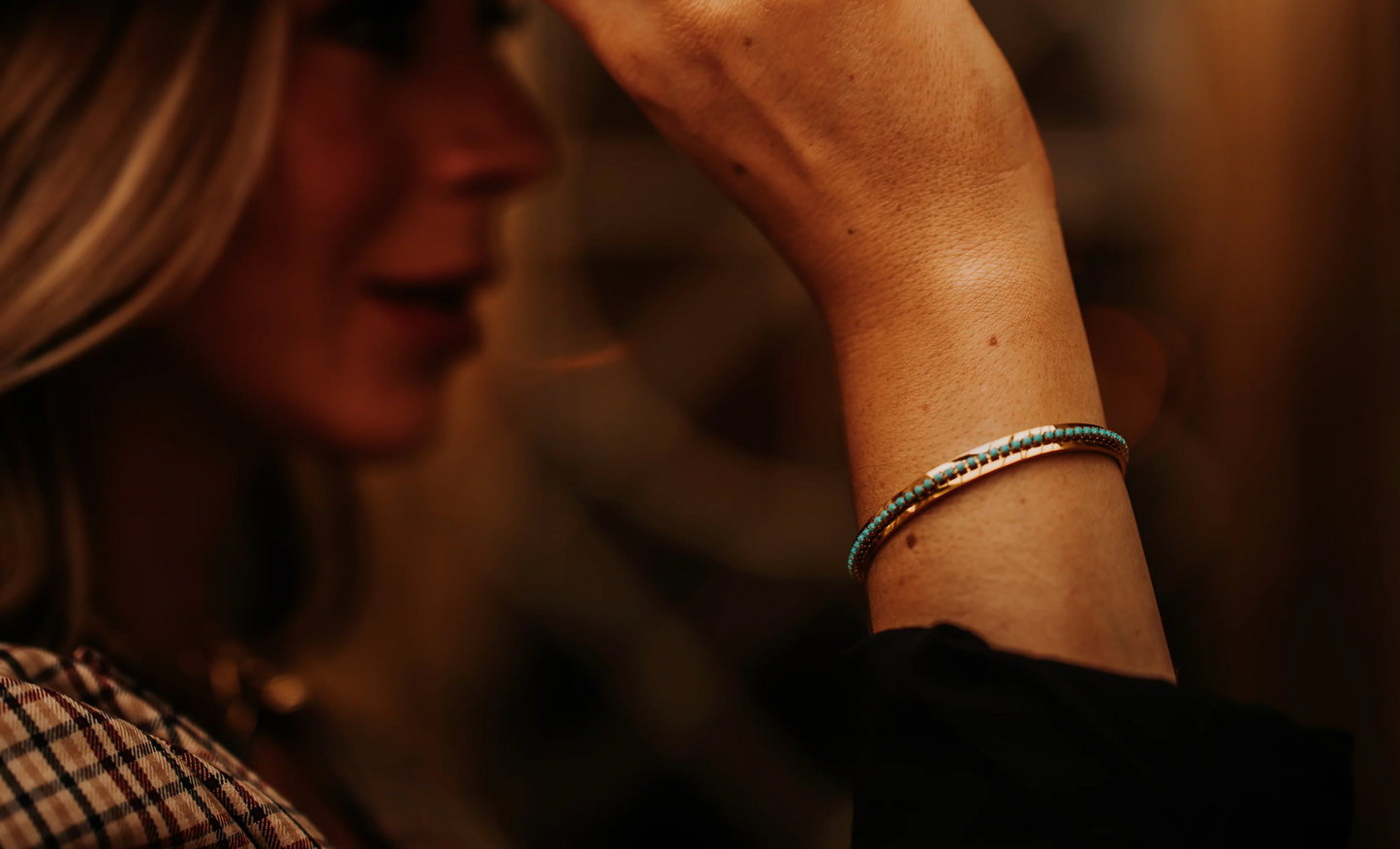 Turquoise Cuff by Allie Love