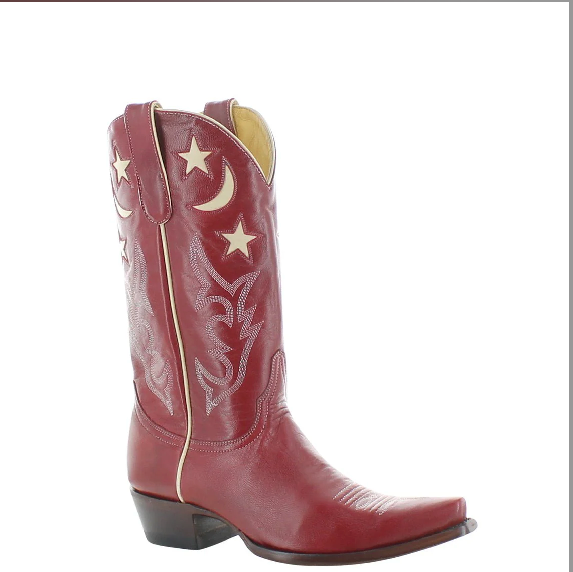 Moon Classic in Red | Yippee Ki Yay Western Boots | Bourbon Cowgirl