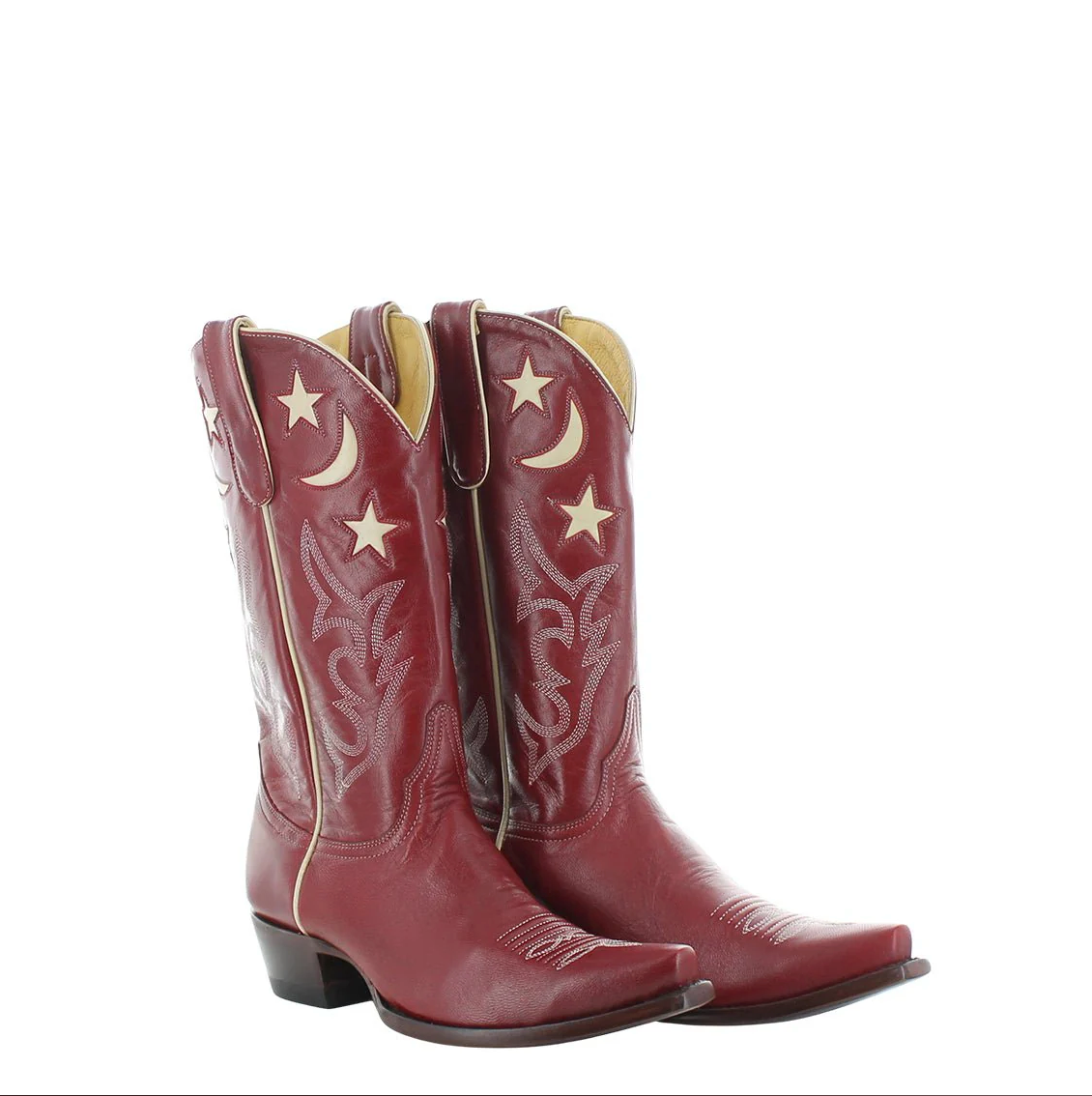Moon Classic in Red | Yippee Ki Yay Western Boots | Bourbon Cowgirl
