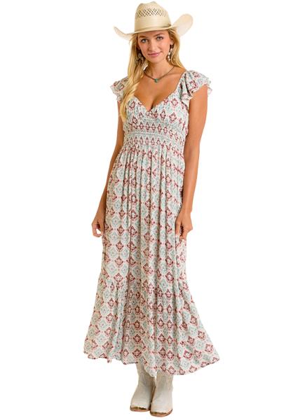 Printed Maxi Dress by Panhandle for Country Girls at Bourbon Cowgirl