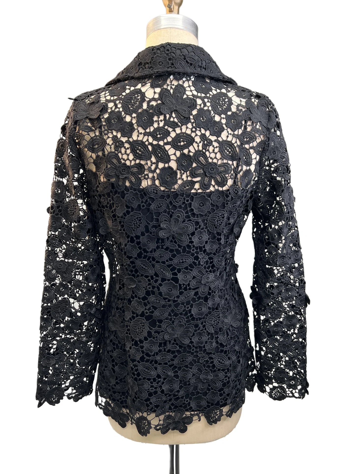 Black Lace Blazer by Adore