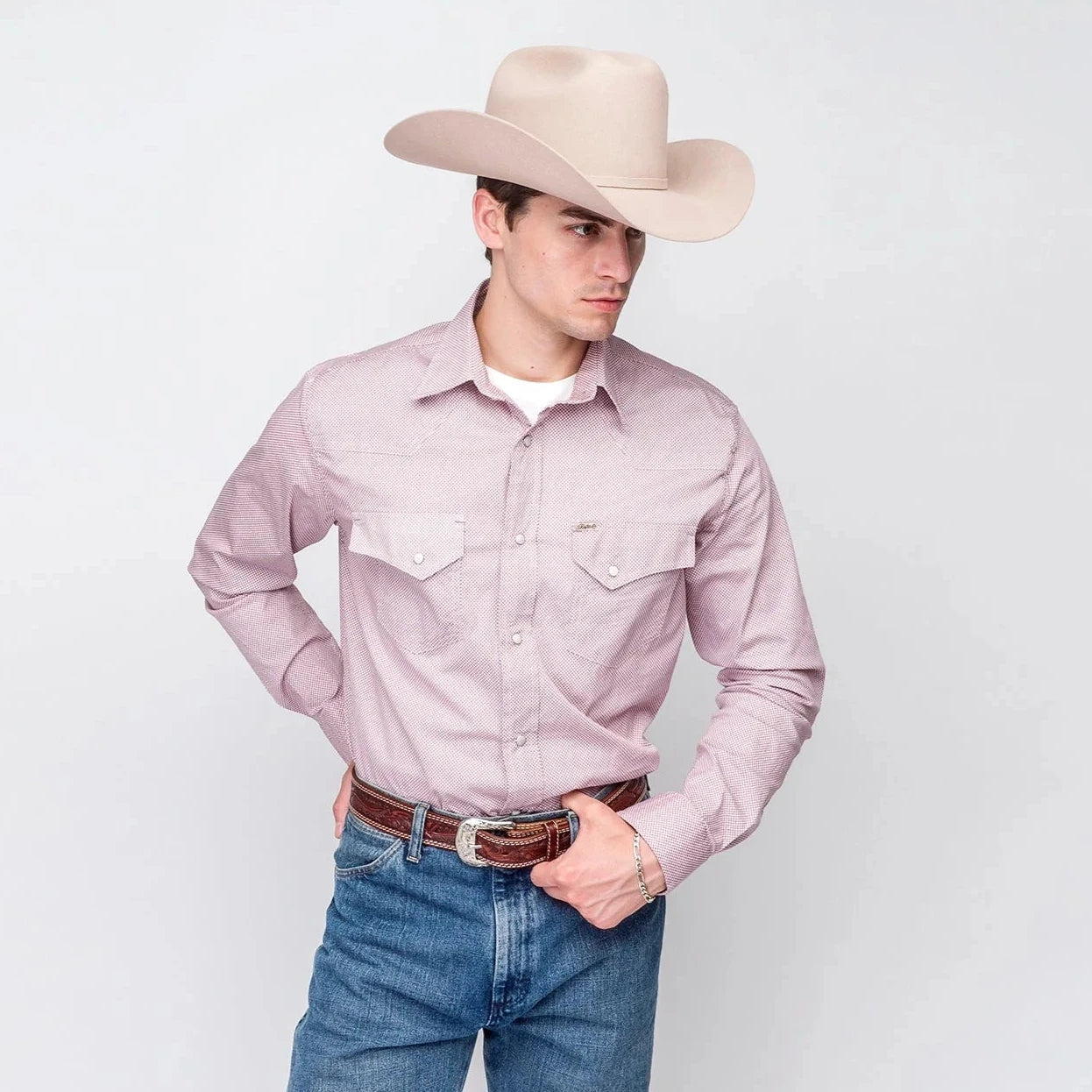 Lightning 4X Cowboy Hat by Bailey in Bone - Bourbon Cowgirl