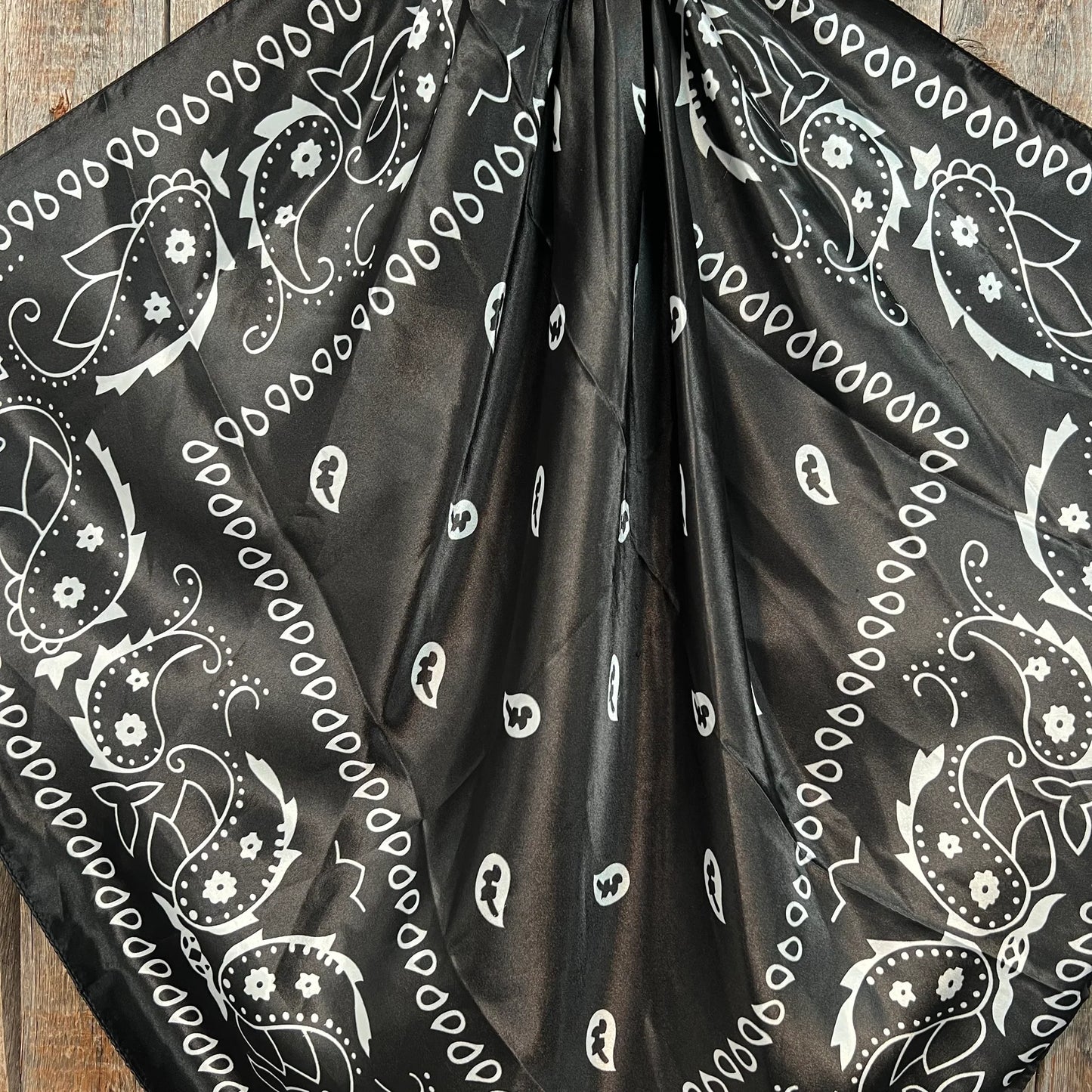 Black paisley bandana WR3411Z