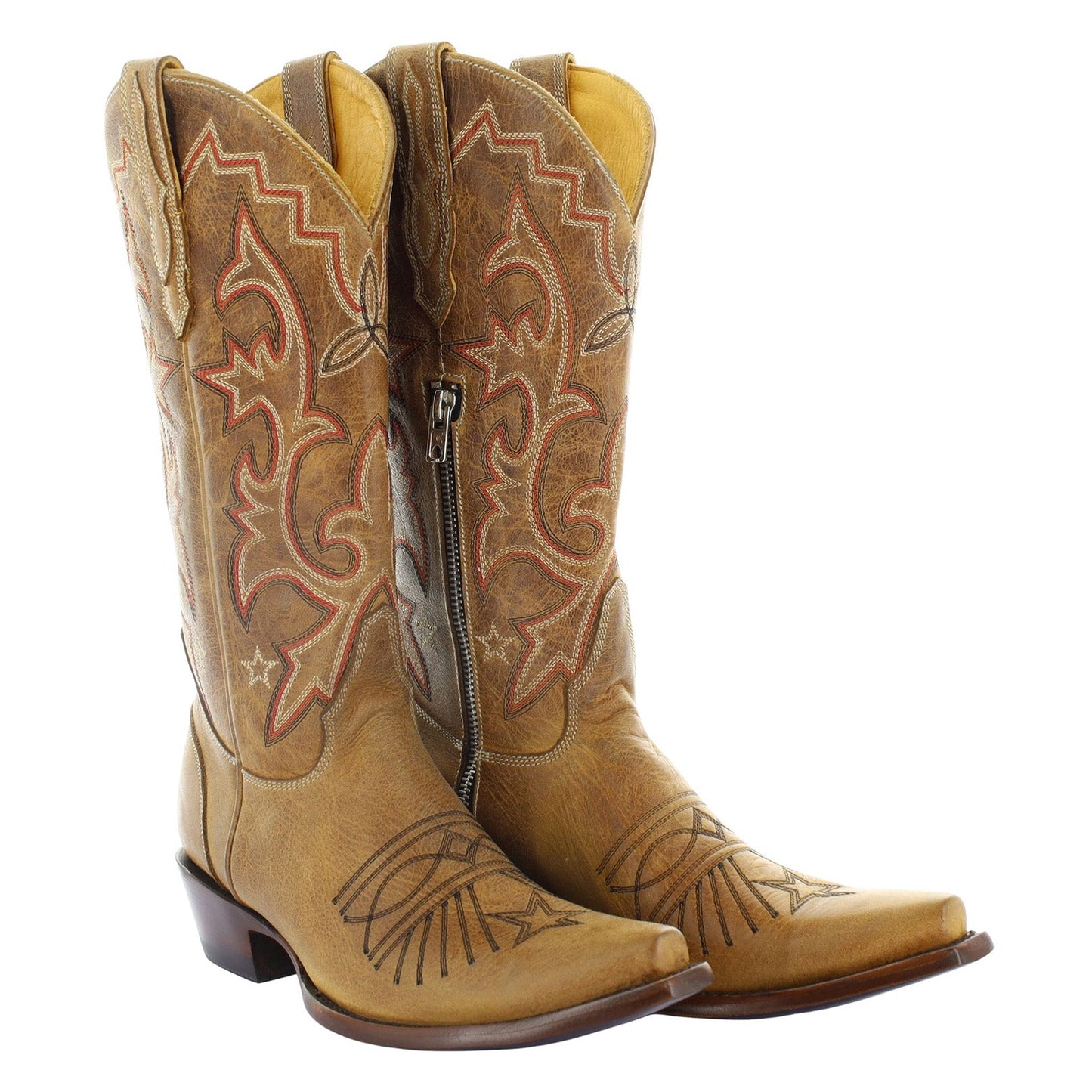 Arizona in Cognac Western Boot | Yippee Ki Yay by Old Gringo